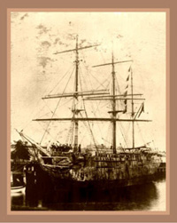 Early convict ship like the Susan